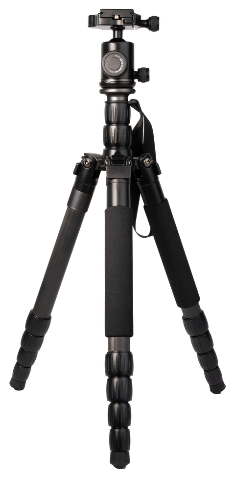 GPO Trépied carbone et tête sphérique 1,2 kg pour l'observation stabilisée en poste fixe