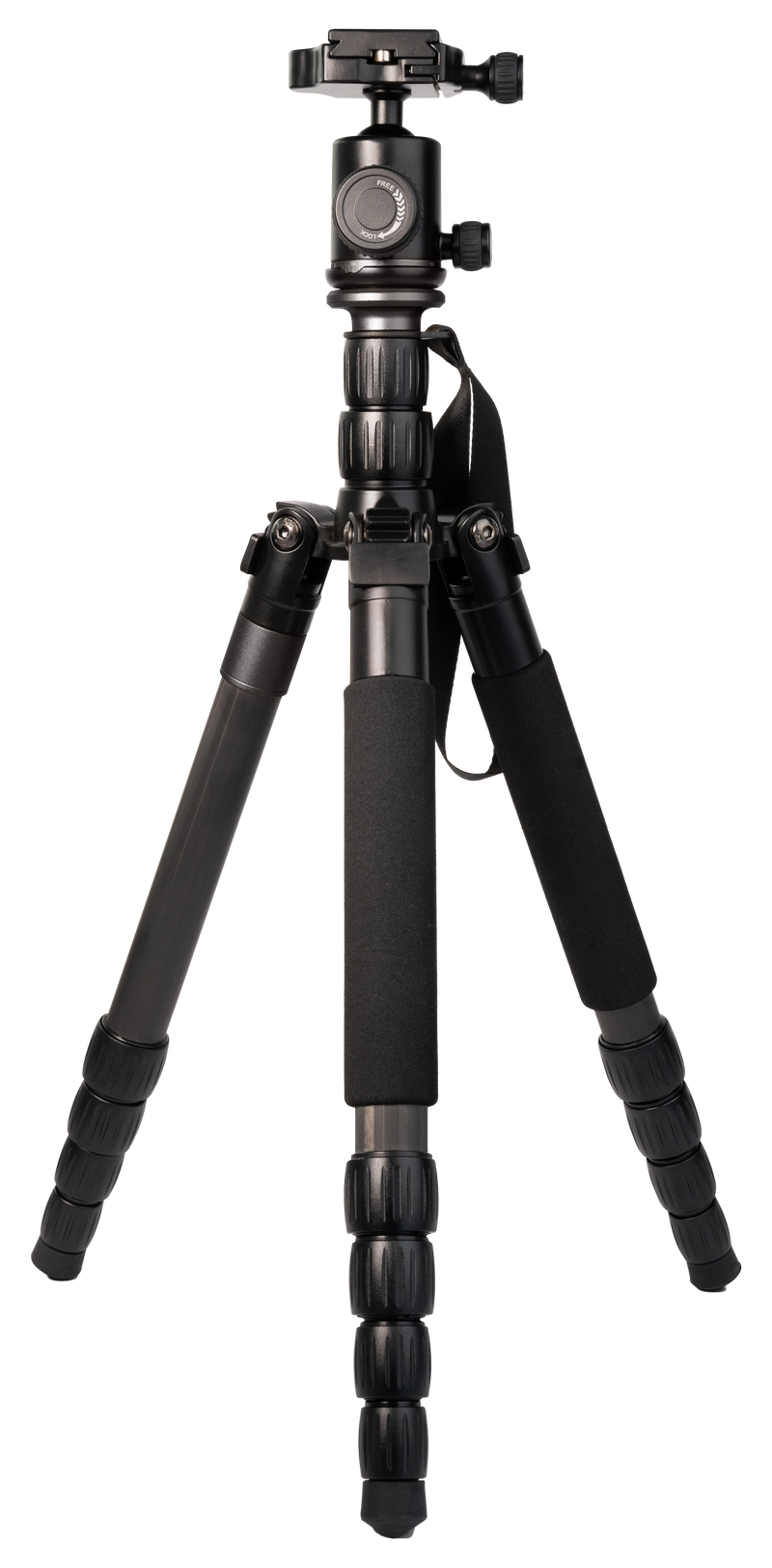 GPO Trépied carbone et tête sphérique 1,2 kg pour l'observation stabilisée en poste fixe