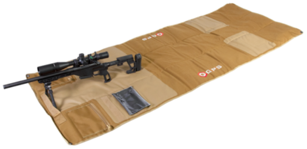 GPS Tapis de tir 3,2 kg pour l'installation et la tenue des cibles au pas de tir