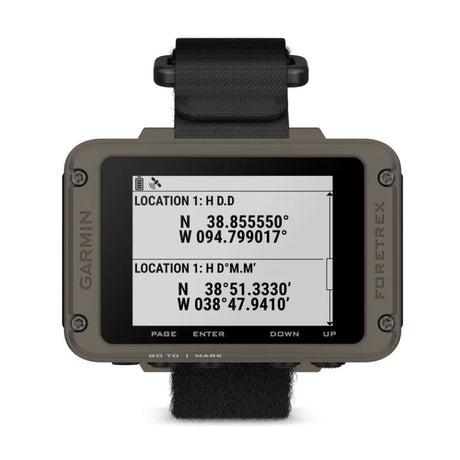 GPS de poignet Garmin Foretrex 901 Ballistic Edition
