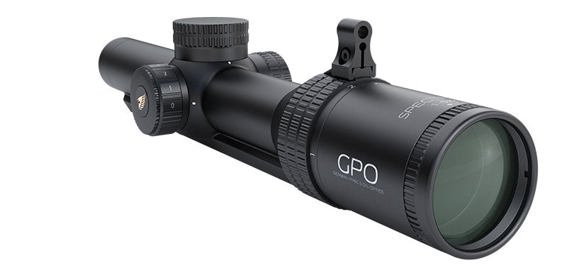 Lunette Rail GPO Spectra 6X 1-6x24 grossissement 1-6 x 24 mm champ 42 m - 7 m à 100 mètres