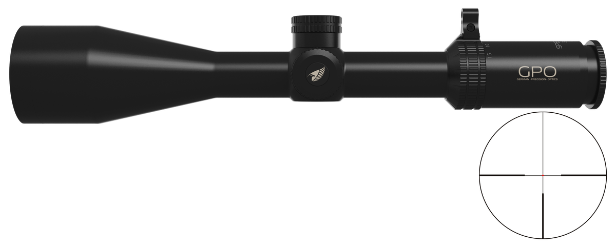 Lunette GPO Spectra 6X 3-18x56 grossissement 3-18 x 56 mm champ 11,1 m - 1,9 m à 100 mètres