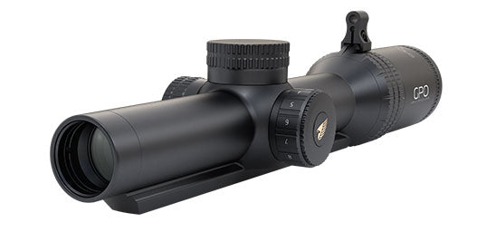 Lunette rail GPO Spectra 8X 1-8x24 grossissement 1-8 x 24 mm champ 40,4 m - 4,8 m à 100 mètres