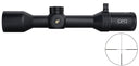 Lunette GPO Spectra 8X - 1,6-13x44 grossissement 1,6-13 x 44 mm champ 25,6 m – 3,2 m à 100 mètres
