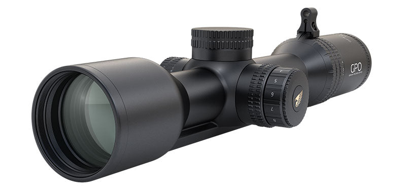 Lunette rail GPO Spectra 8X - 1,6-13x44 grossissement 1,6-13 x 44 mm