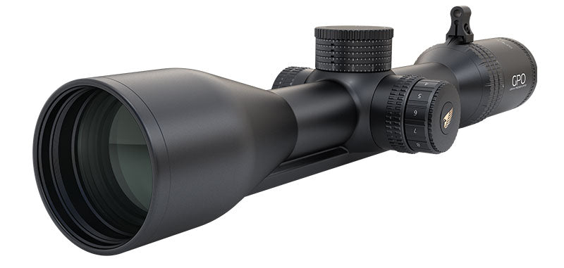 Lunette RAIL GPO Spectra 8x 2-16x50i grossissement 2-16 x 50 mm champ 19,4 m - 2,4 m à 100 mètres