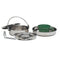 Gamelle Mil-Tec kit de cuisson 1 personne en acier inoxydable poêle marmite gobelet