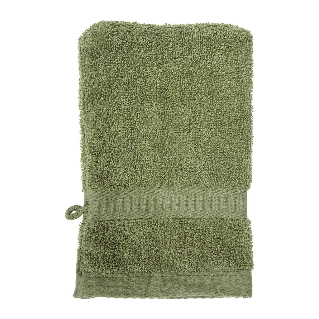 Gant de toilette Ares en éponge bouclette 450 g pour la trousse de toilette de paquetage