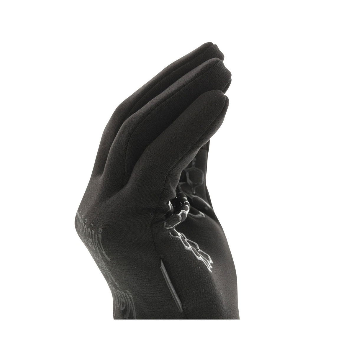 Gants Mechanix ColdWork Base Layer en softshell doublé micro-polaire, port en sous-gant