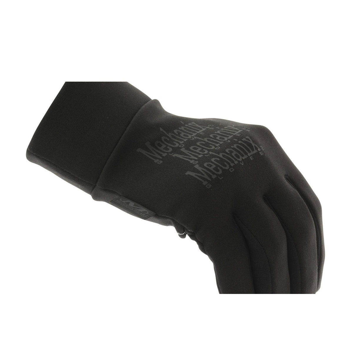 Gants Mechanix ColdWork Base Layer en softshell doublé micro-polaire, port en sous-gant