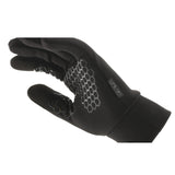 Gants Mechanix ColdWork Base Layer en softshell doublé micro-polaire, port en sous-gant