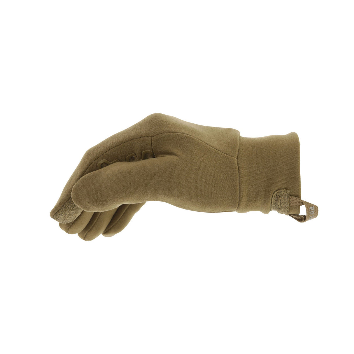 Gants Mechanix ColdWork Base Layer en softshell doublé micro-polaire, port en sous-gant