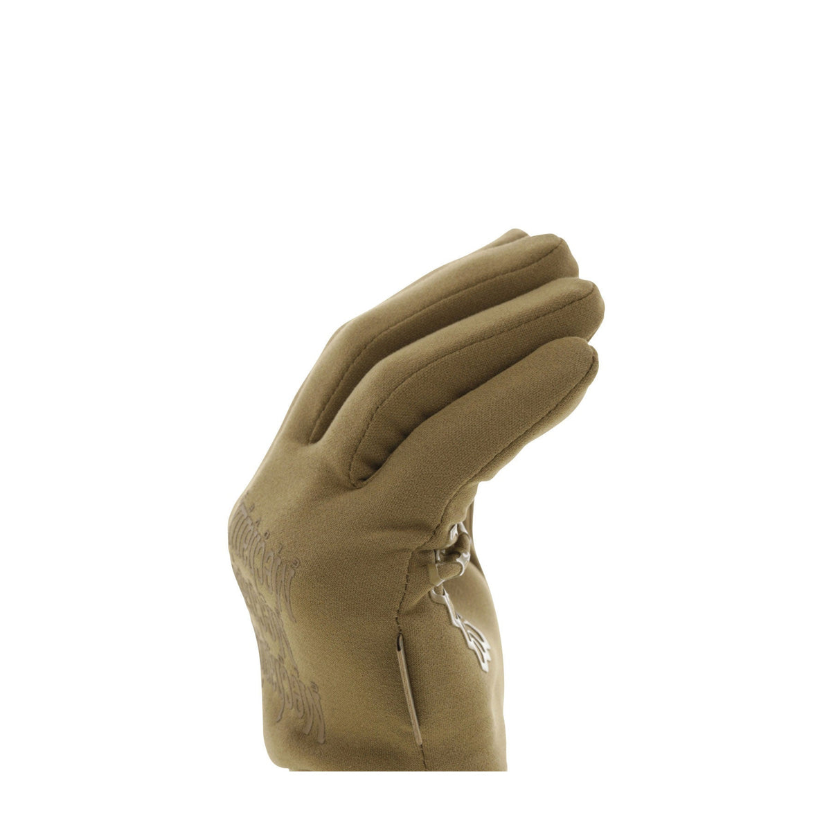 Gants Mechanix ColdWork Base Layer en softshell doublé micro-polaire, port en sous-gant