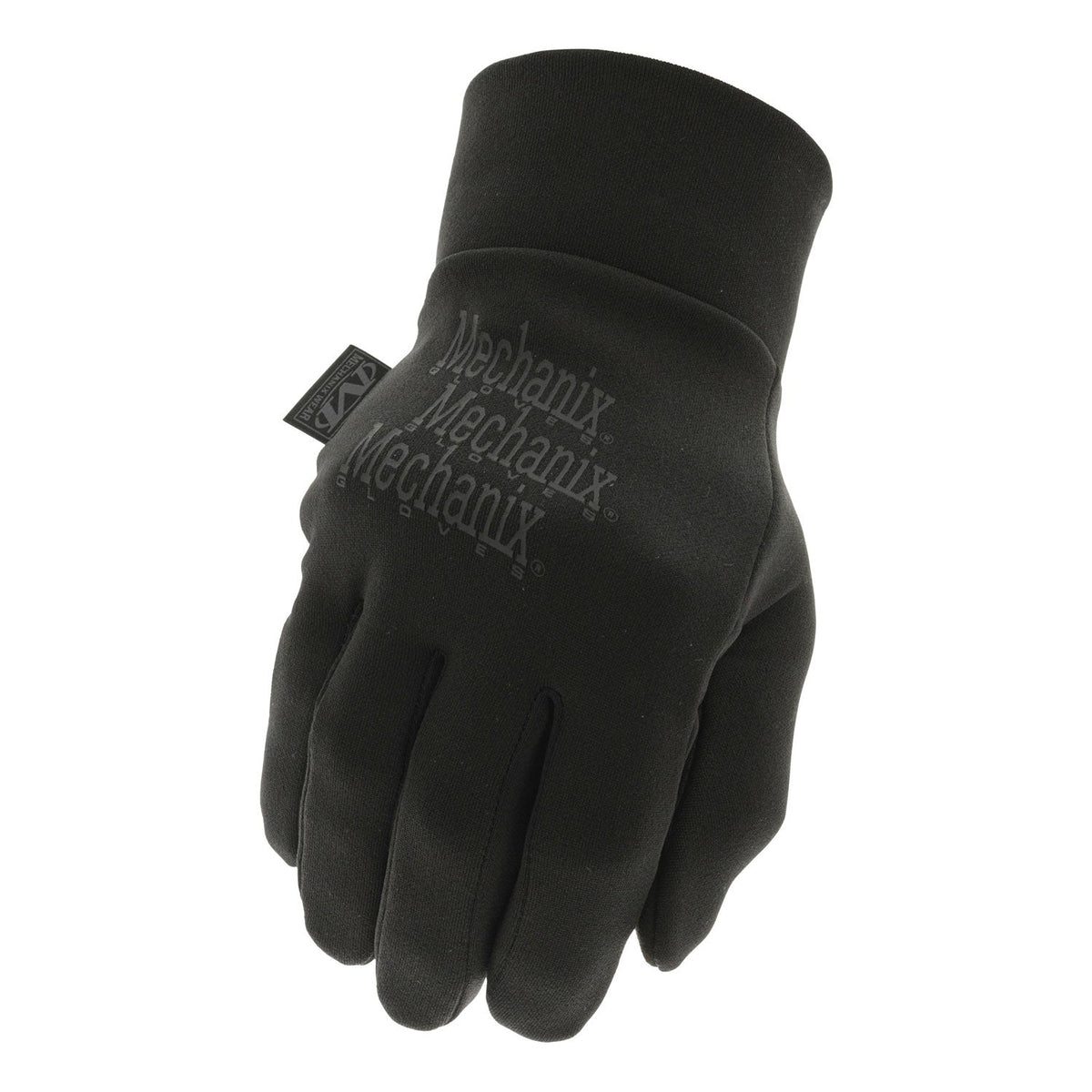 Gants Mechanix ColdWork Base Layer en softshell doublé micro-polaire, port en sous-gant