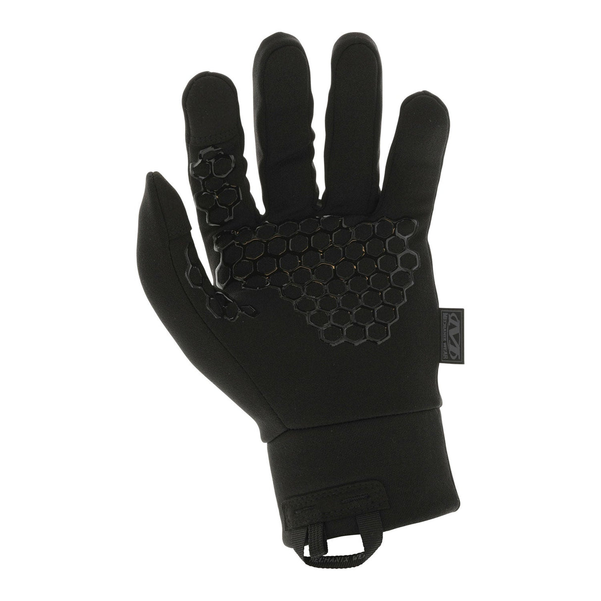 Gants Mechanix ColdWork Base Layer en softshell doublé micro-polaire, port en sous-gant