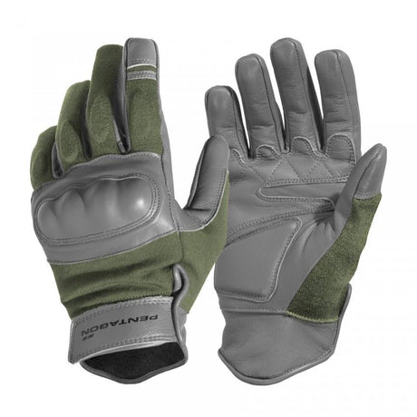 Gants Pentagon Storm en Nomex DuPont cuir de vachette paume intérieure en chevreau