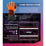 Gants chauffants Mechanix ColdWork M-Pact en cuir, PrimaLoft 133 g et D3O 4 mm