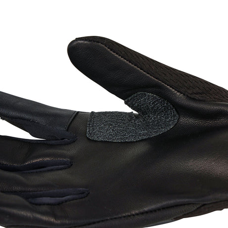 Gants coqués Ares Tactique Pro paume cuir dos maille et renfort de gomme épaisse