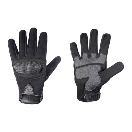 Gants coqués Ares à dos jersey extensible paume amara et coque en maille nid d'abeille