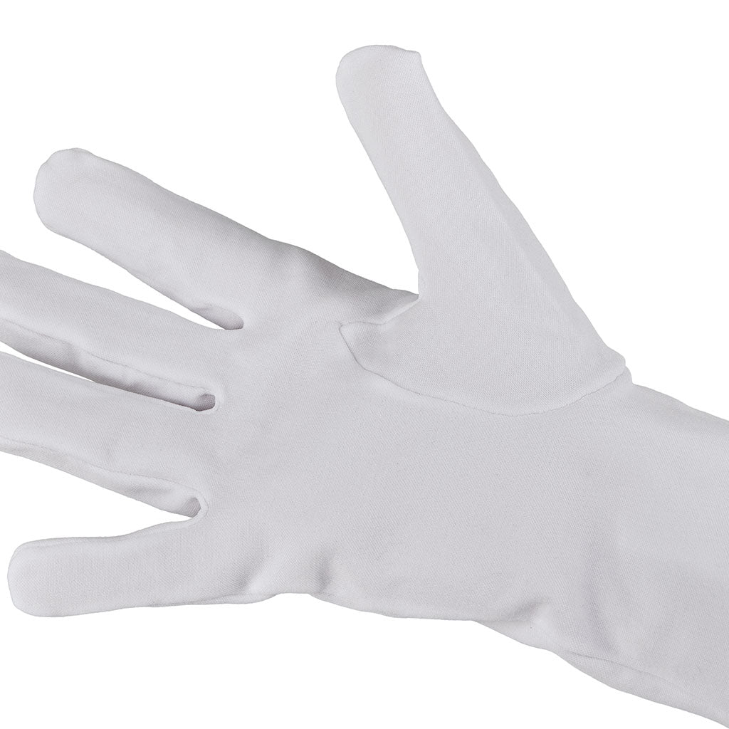 Gants de cérémonie Ares lavables, coupe ajustée pour tenue de sortie et prise d'armes