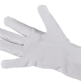 Gants de cérémonie Ares lavables, coupe ajustée pour tenue de sortie et prise d'armes