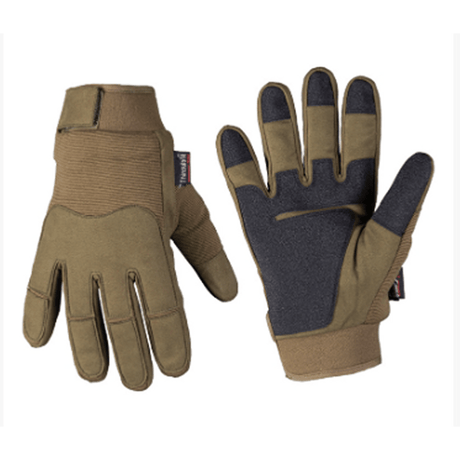 Gants chauds ARMY HIVER Mil - Tec - Vert olive - Welkit.com