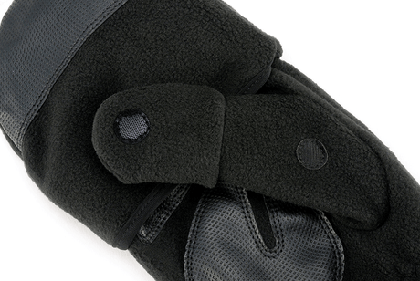 Gants polaires Brandit Trigger 2 en 1 moufle et mitaine paume et doigts renforcés