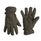 Gants polaires Mil-Tec en polyester doublés Thinsulate avec poignet élastique
