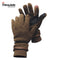Gants polaires doublure Thinsulate doigt tireur ambidextre renfort de paume