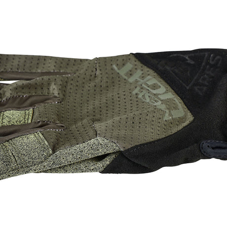 Gants tactiques Ares Mesh Light paume microfibre Nash perforée et cinq doigts tactiles