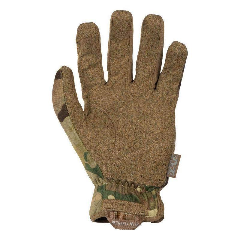 Gants tactiques Mechanix FastFit à enfilage rapide sans fermeture, paume 0,6 mm