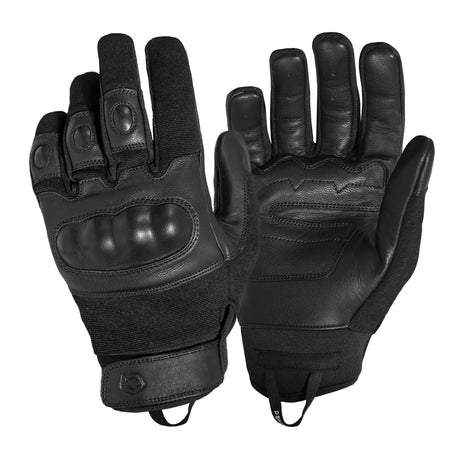 Gants tactiques Pentagon Stinger cuir paume double épaisseur protections articulations