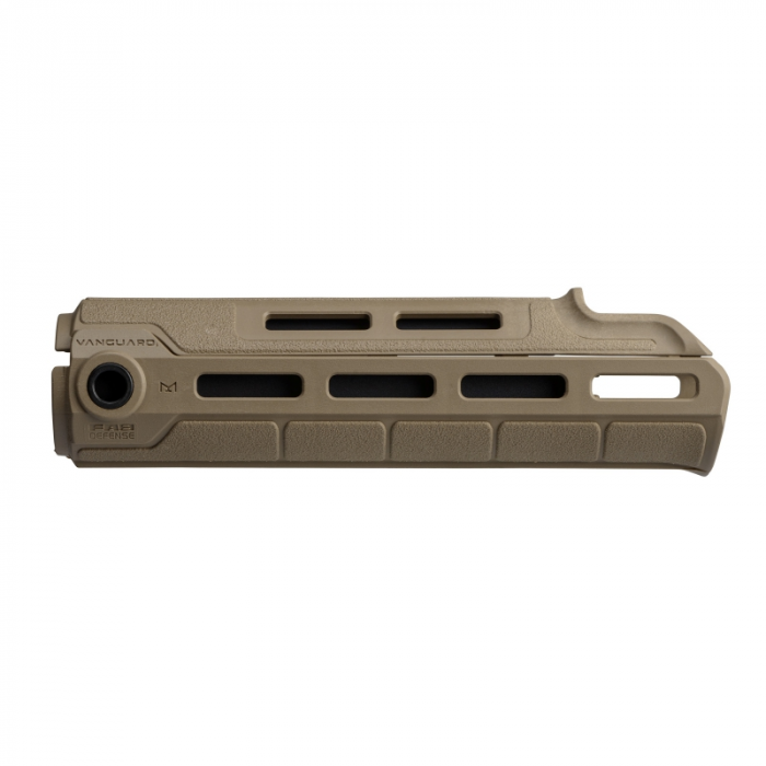 Garde-main FAB Defense Vanguard AR compatible M-LOK avec bouclier thermique pour AR15/M4 (canon 14" ou plus)