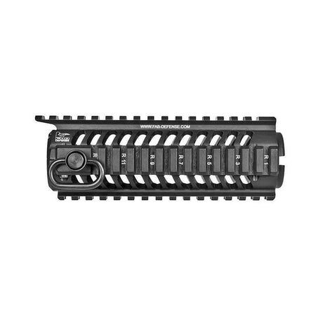 Garde-main aluminium Quad-Rail Picatinny FAB Defense NFR-EX pour AR15/M4/HK416 canon 14" ou plus