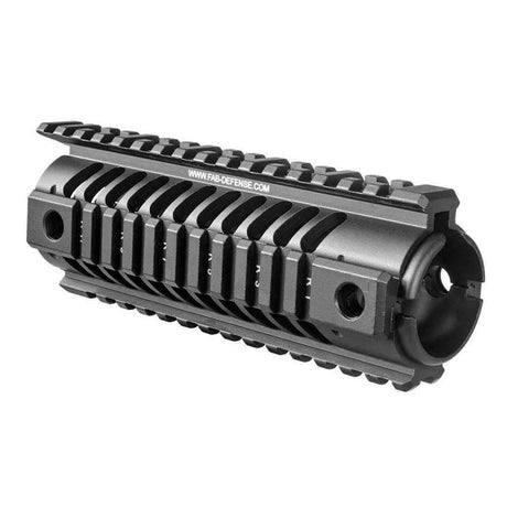 Garde-main aluminium Quad-Rail Picatinny FAB Defense NFR-EX pour AR15/M4/HK416 canon 14" ou plus