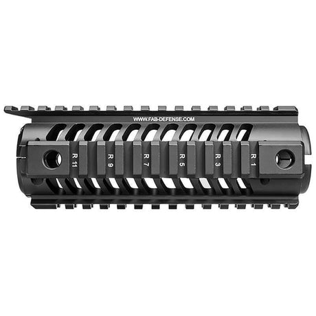 Garde-main aluminium Quad-Rail Picatinny FAB Defense NFR-EX pour AR15/M4/HK416 canon 14" ou plus