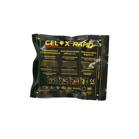 Gaze hémostatique Celox Medical Rapid Chitosane 1,5 m