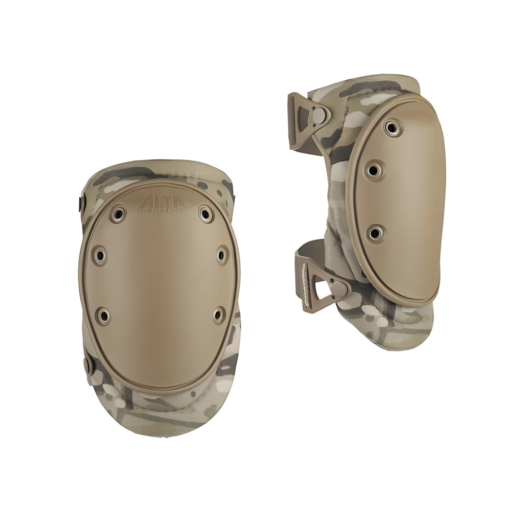 Genouillères Alta Tactical AltaFLEX AltaLOK coque caoutchouc et enveloppe Cordura
