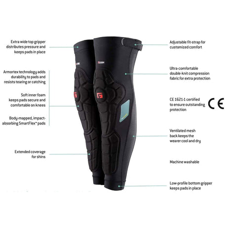 Genouillères G-Form Pro Rugged Knee Shin