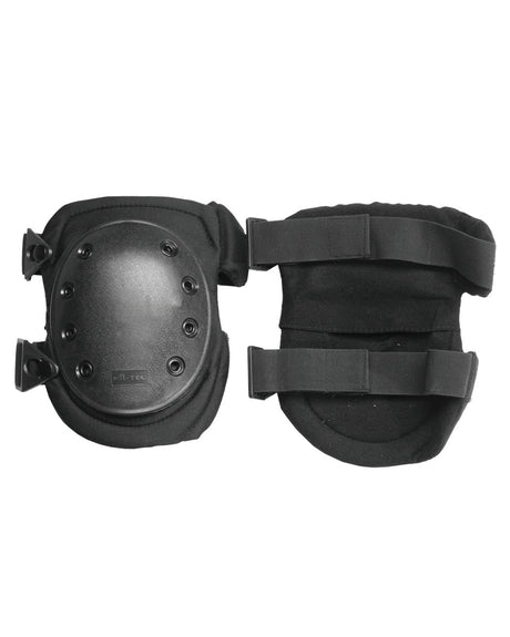 Genouillères Mil-Tec Pro en polyester, coque bimatière et rembourrage 360 g/m²