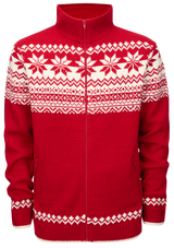 Gilet Brandit Norwegian Cardigan maille polyacrylique col doublé polaire deux poches