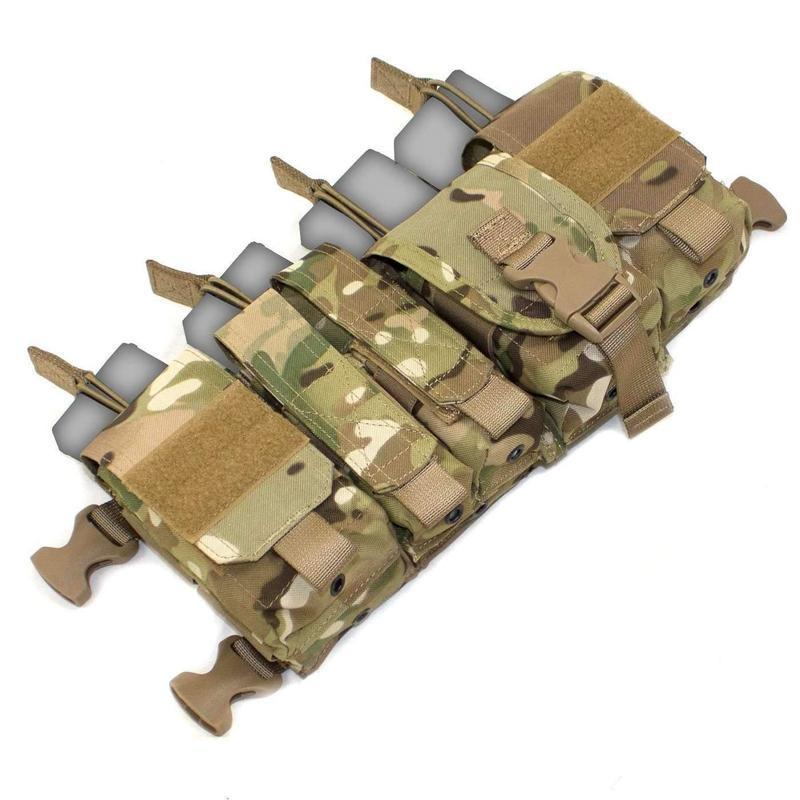 Gilet Chest Rig KINETIC Bulldog Tactical - MTC - Welkit.com