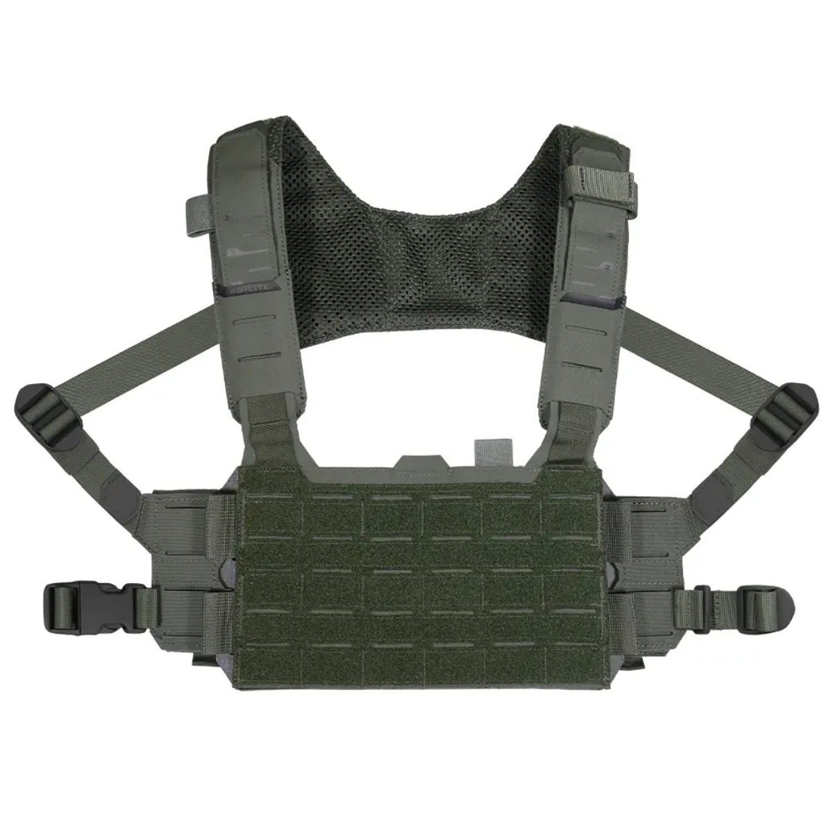 Gilet chest rig Agilite Reaper 380 g compatible placard et MOLLE à harnais HX ajouré