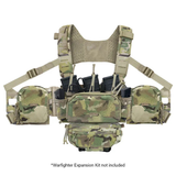 Gilet chest rig Agilite Reaper 380 g compatible placard et MOLLE à harnais HX ajouré