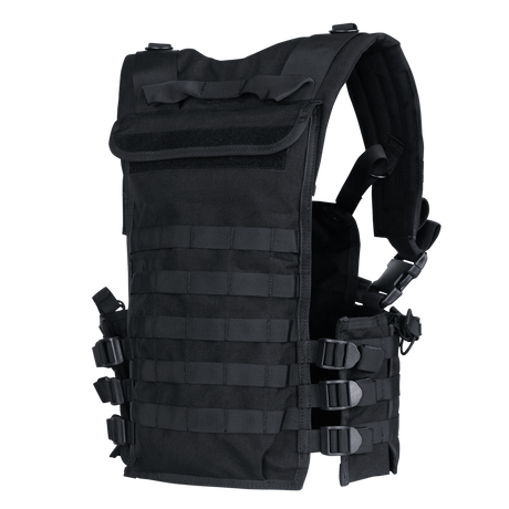 Gilet chest rig Condor Modular Chest Set six porte-chargeurs et porte-eau intégré
