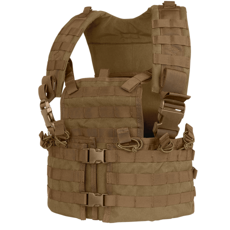Gilet chest rig Condor Modular Chest Set six porte-chargeurs et porte-eau intégré