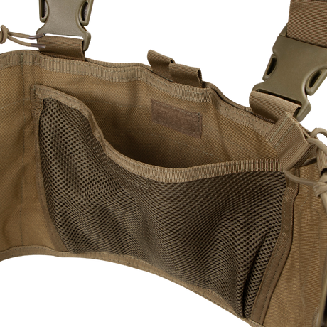 Gilet chest rig Condor Ops bretelles croisées rembourrées boucles pivotantes
