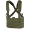 Gilet chest rig Condor Ops bretelles croisées rembourrées boucles pivotantes
