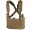 Gilet chest rig Condor Ops bretelles croisées rembourrées boucles pivotantes