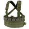 Gilet chest rig Condor Rapid Assault six porte-chargeurs ouverts à bride